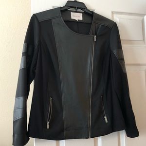 Two by Vince Camuto Plus Size Motorcycle Jacket